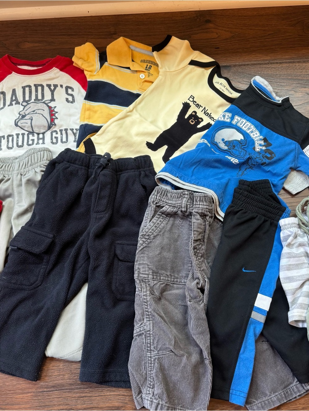 Boys 12-18mo bundle of tops and bottoms